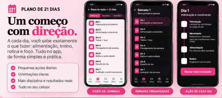 Plano de 21 Dias do Método Fit Express