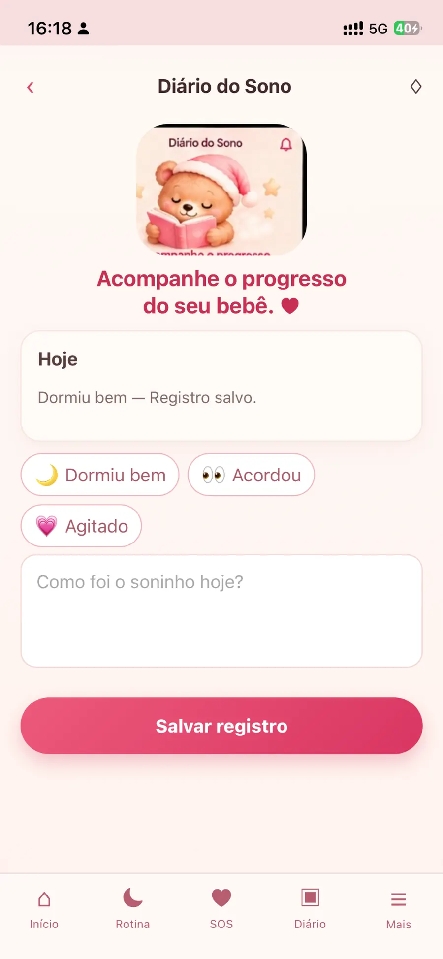 Diário do Sono SONINHOO